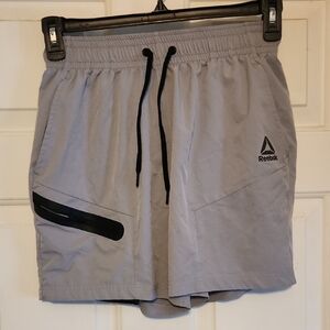 Reebok Men's Light Gray Athletic Shorts/ SMALL